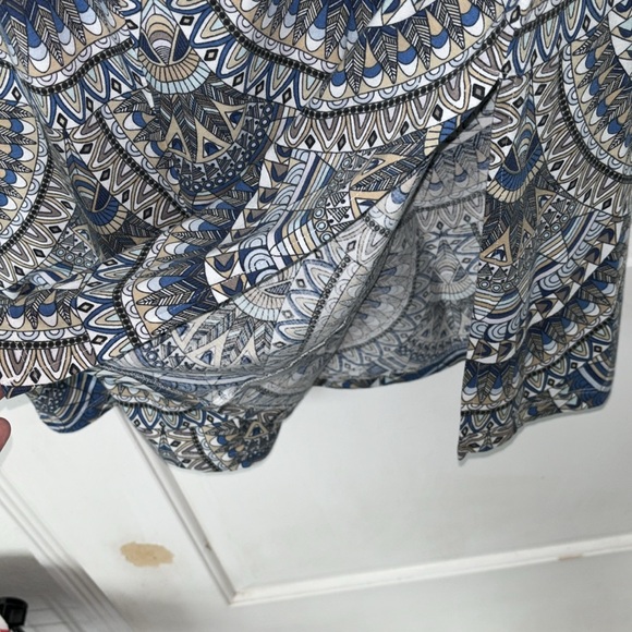 Aventura Celia halter sleeveless dress organic eco mosaic L - Picture 9 of 14